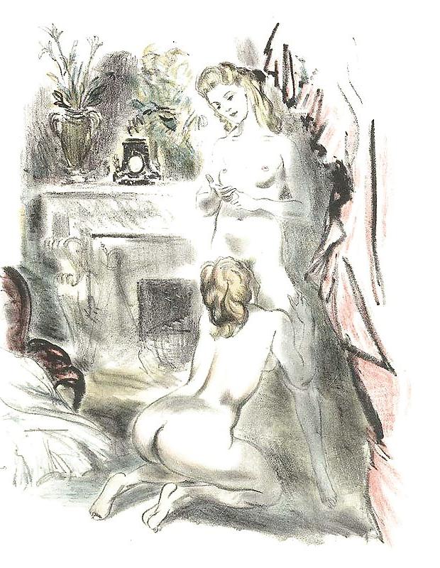 21P Drawn Ero and Porn Art 35 - Berthomme Saint-Andre