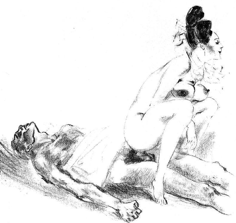 21P Drawn Ero and Porn Art 35 - Berthomme Saint-Andre