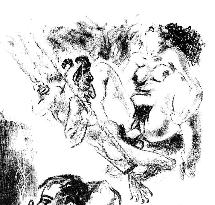 21P Drawn Ero and Porn Art 35 - Berthomme Saint-Andre
