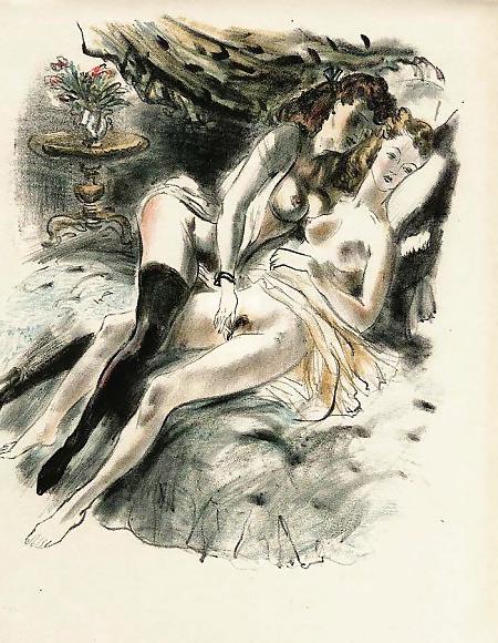 21P Drawn Ero and Porn Art 35 - Berthomme Saint-Andre