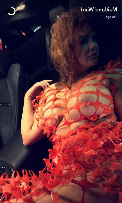 8P Maitland Ward Topless Photos