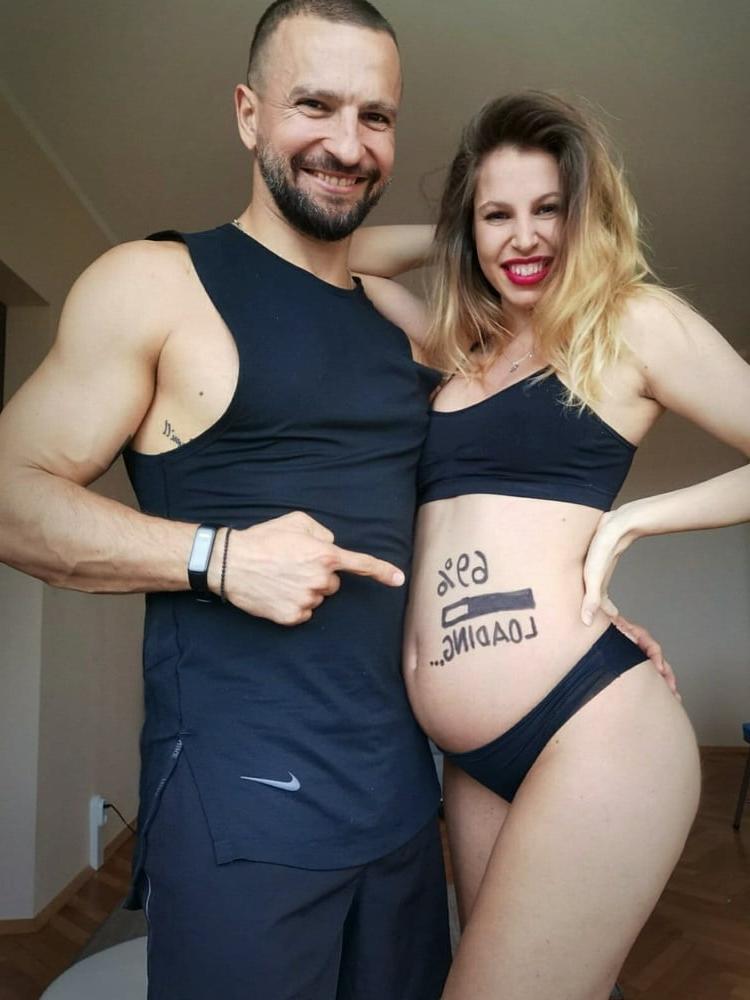 19P Bulgarian pregnant fitnes bitch Yoli