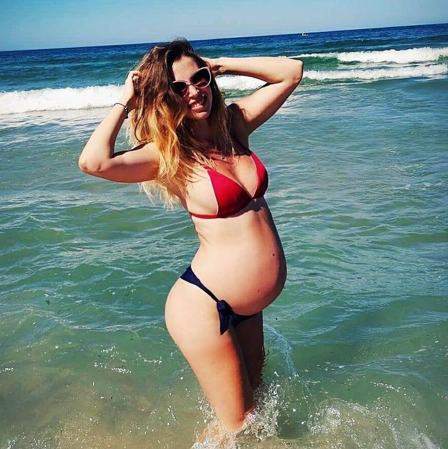 19P Bulgarian pregnant fitnes bitch Yoli