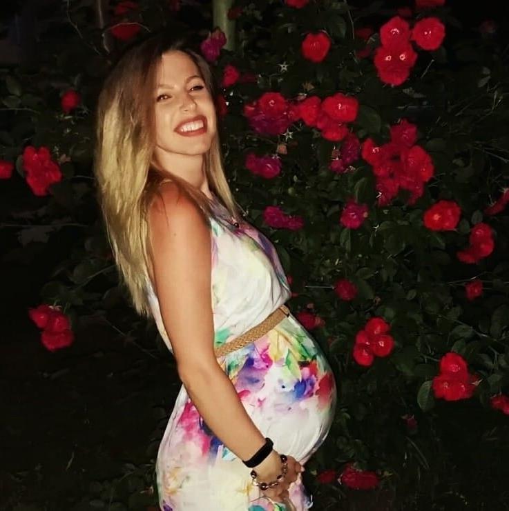 19P Bulgarian pregnant fitnes bitch Yoli