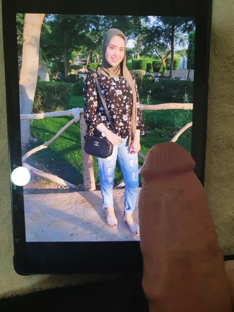 10P Tribute for my frind Cockled sexy girls hijab feet