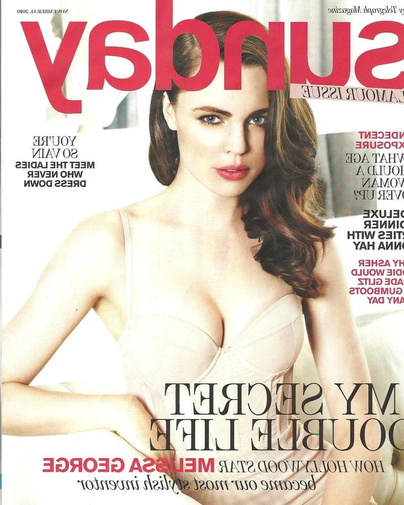 25P Melissa George cute woman