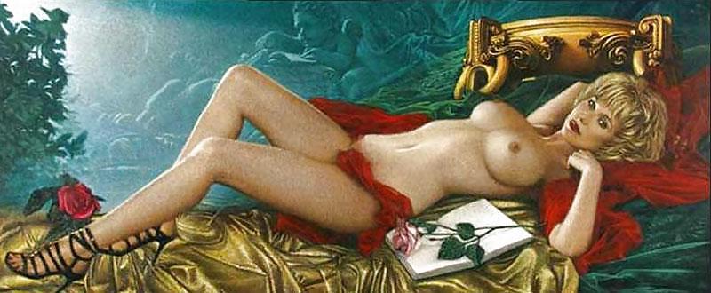 23P Painted Ero and Porn Art 26 - Walter Girotto