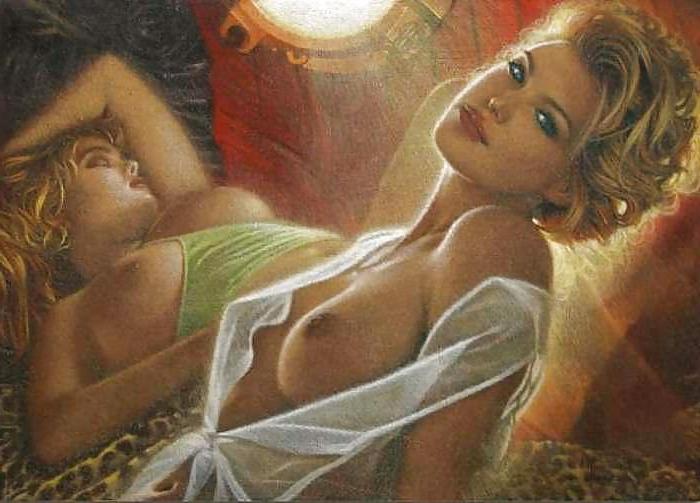 23P Painted Ero and Porn Art 26 - Walter Girotto