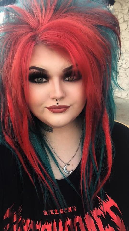 25P Chubby Emo Goth Babe