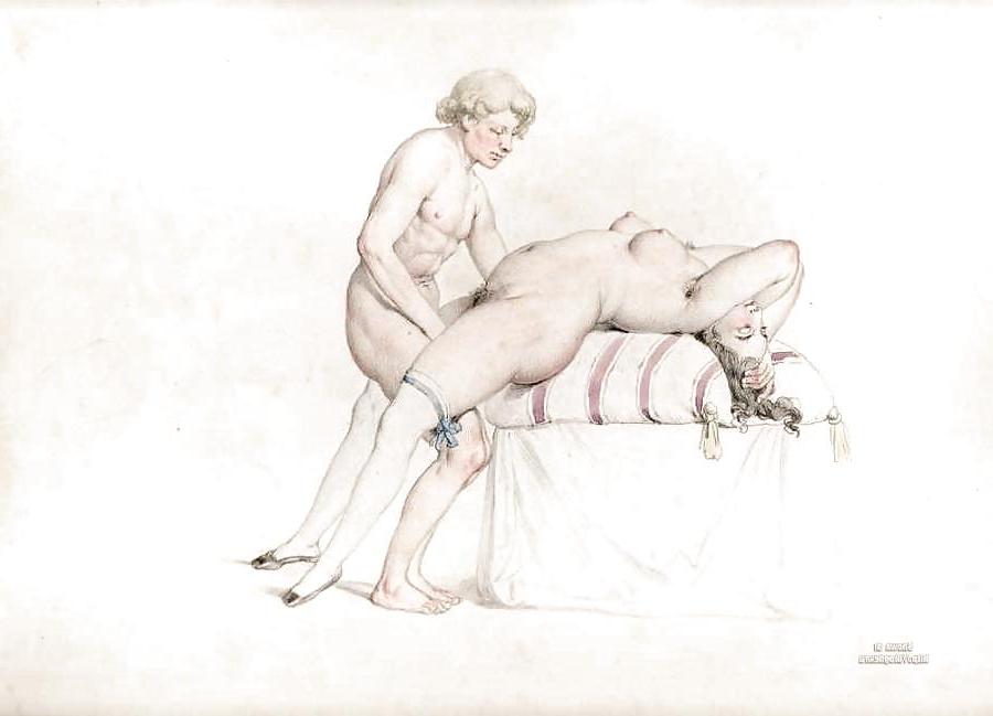 7P Drawn Ero and Porn Art 9 - Artist N.N. (2) c. 1830