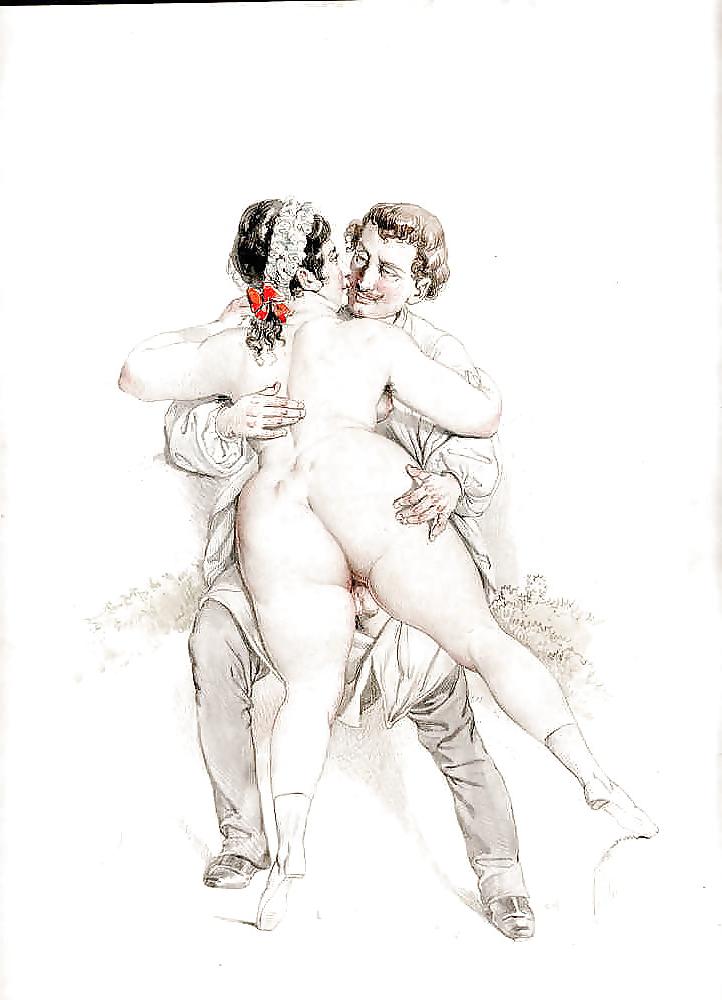 7P Drawn Ero and Porn Art 9 - Artist N.N. (2) c. 1830