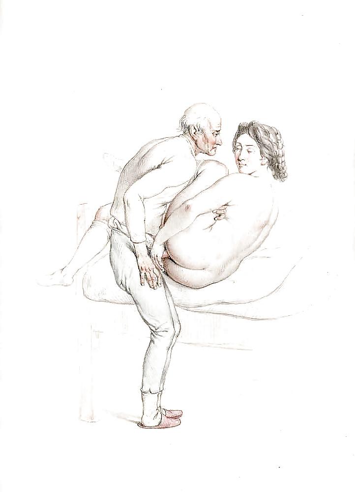 7P Drawn Ero and Porn Art 9 - Artist N.N. (2) c. 1830