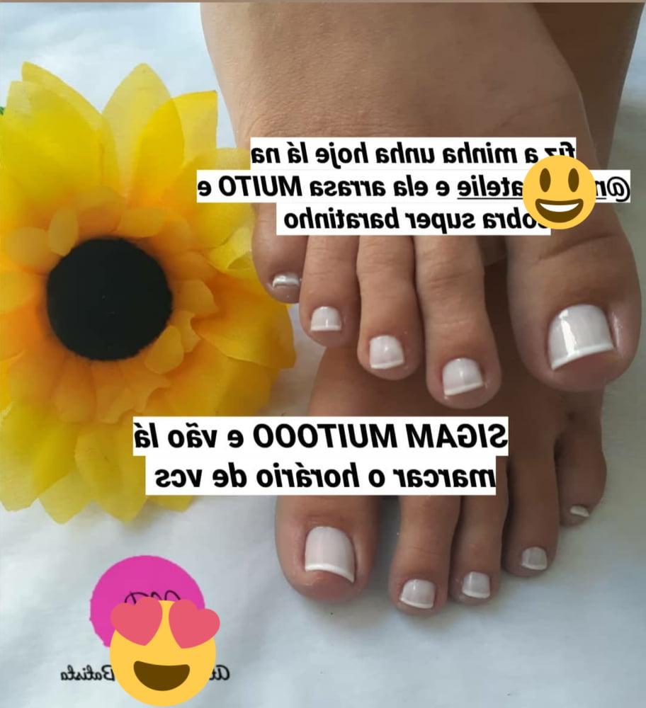 8P Delicious foto feet soles tira pezinhos