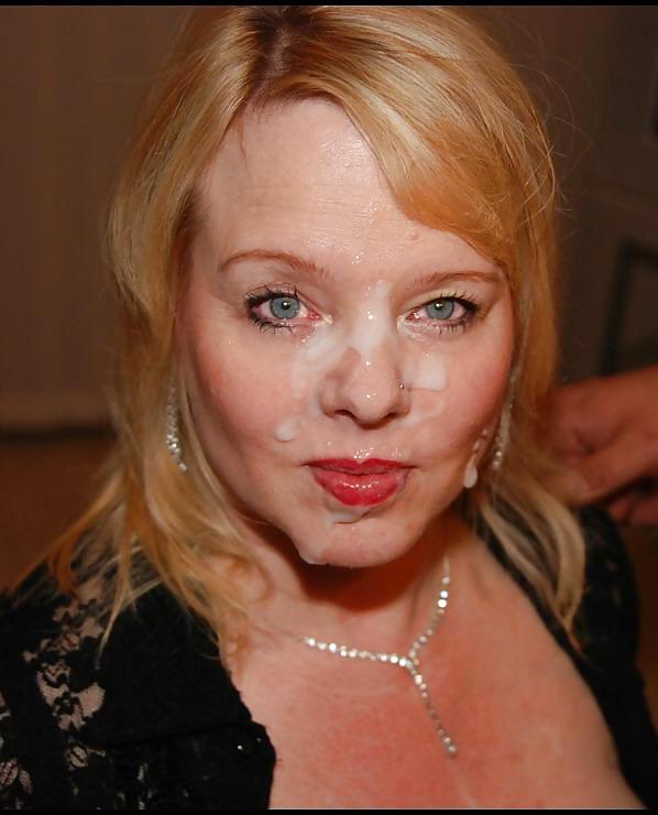 23P British facial cum queens