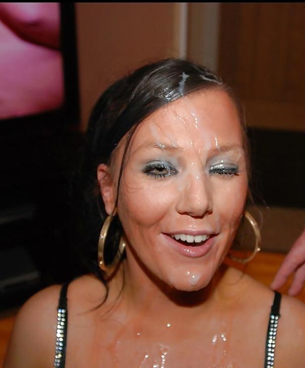 23P British facial cum queens