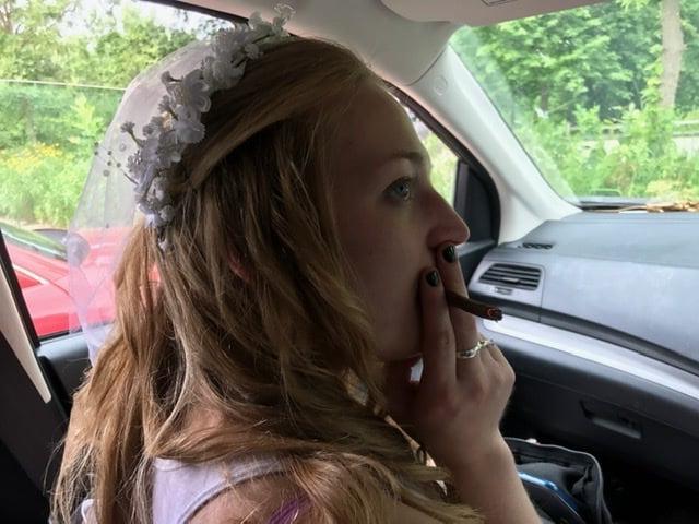 19P Kristin slut bride