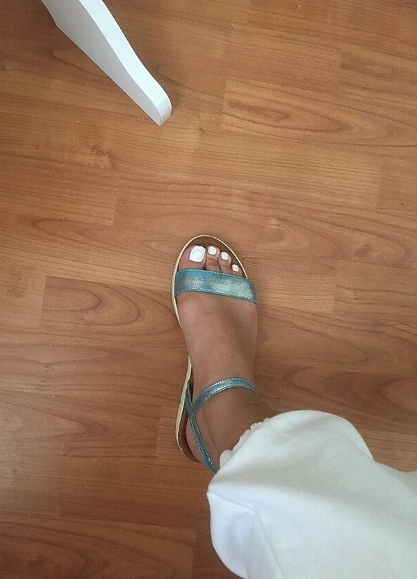 25P Turkish amateur women feet fetish ayak fetisi amator kadin