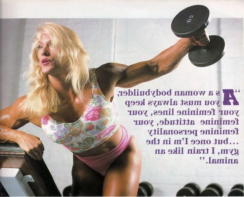20P Erika Andersch! Classic Muscular Blonde!