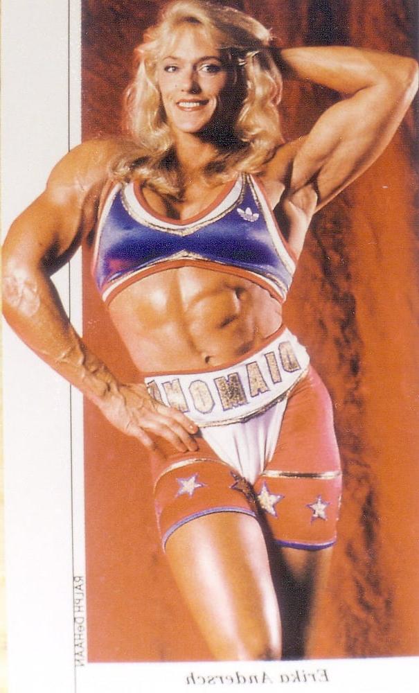 20P Erika Andersch! Classic Muscular Blonde!
