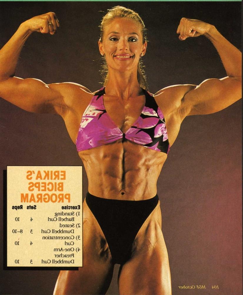 20P Erika Andersch! Classic Muscular Blonde!