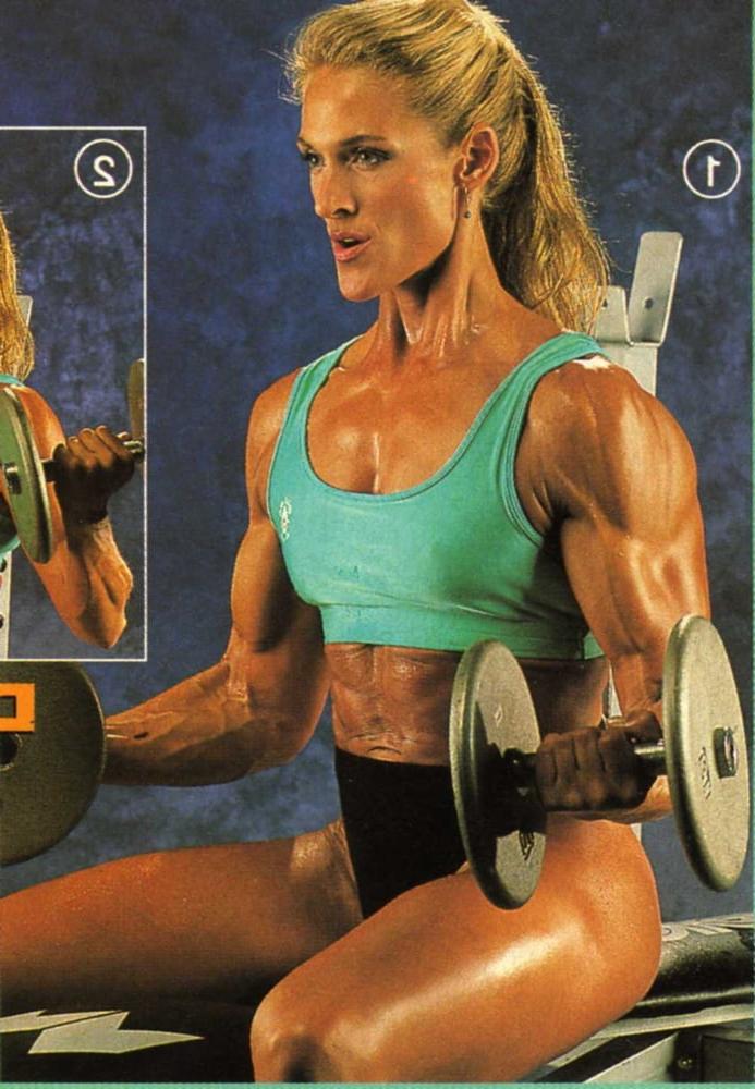 20P Erika Andersch! Classic Muscular Blonde!