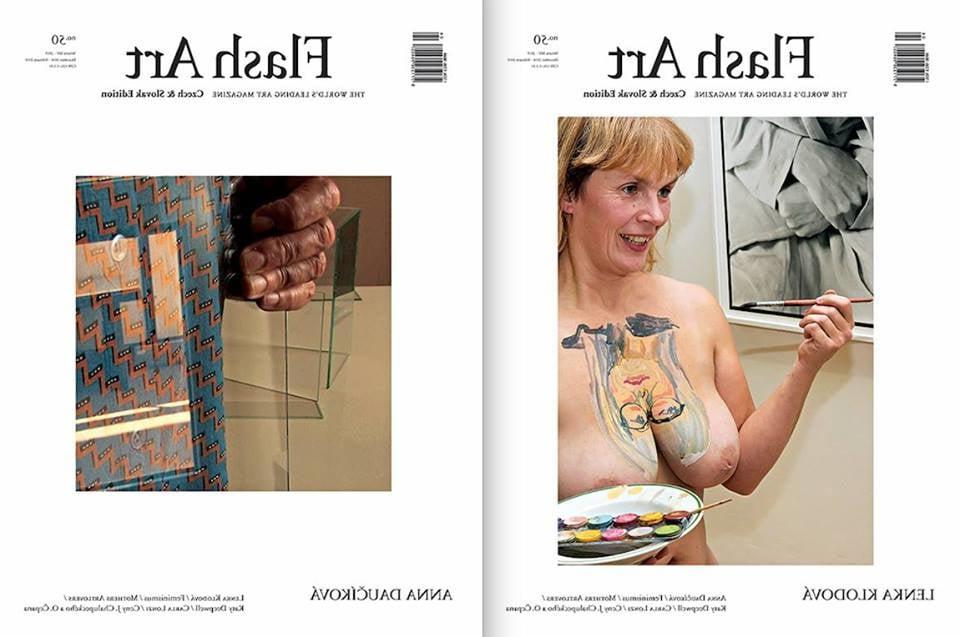 25P Lenka Klodova (1969-) Czech performance artist
