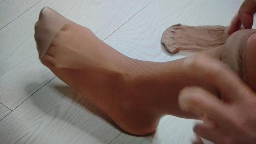 22P Pantyhose Nylon feet