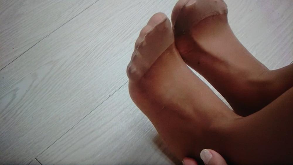 22P Pantyhose Nylon feet