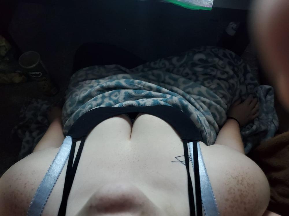 9P Chubby redhead Alexia exposed