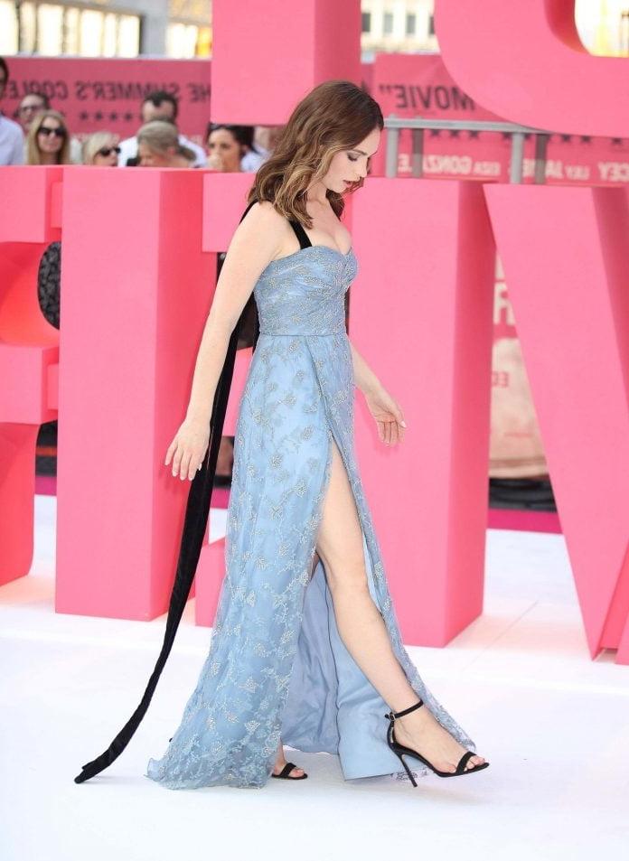 24P Lily James Feet