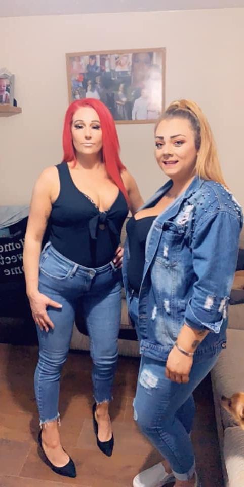14P Red Head Council Chav With Big Tits