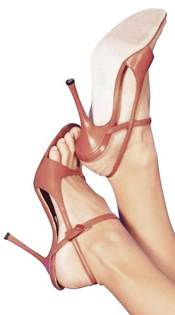 24P Sexy heels legs and toes