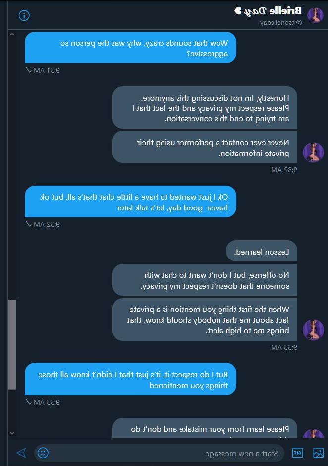 25P Gabrielle Dziadkowiec didn't want me to expose her pussy