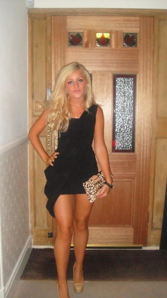 25P British Blonde Chav Slut
