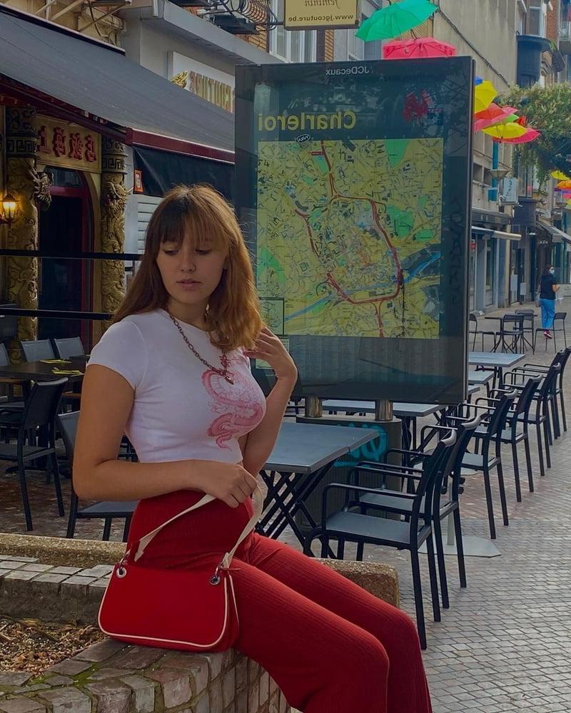 25P Cute sexy french teen with huge boobs