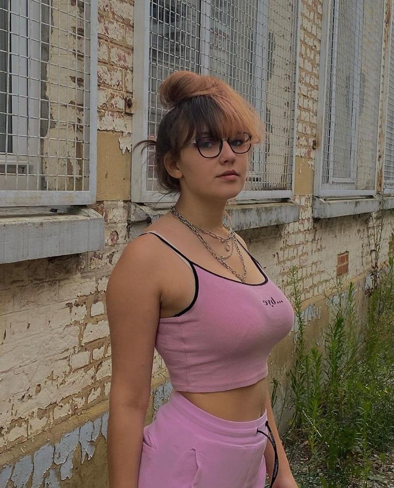 25P Cute sexy french teen with huge boobs