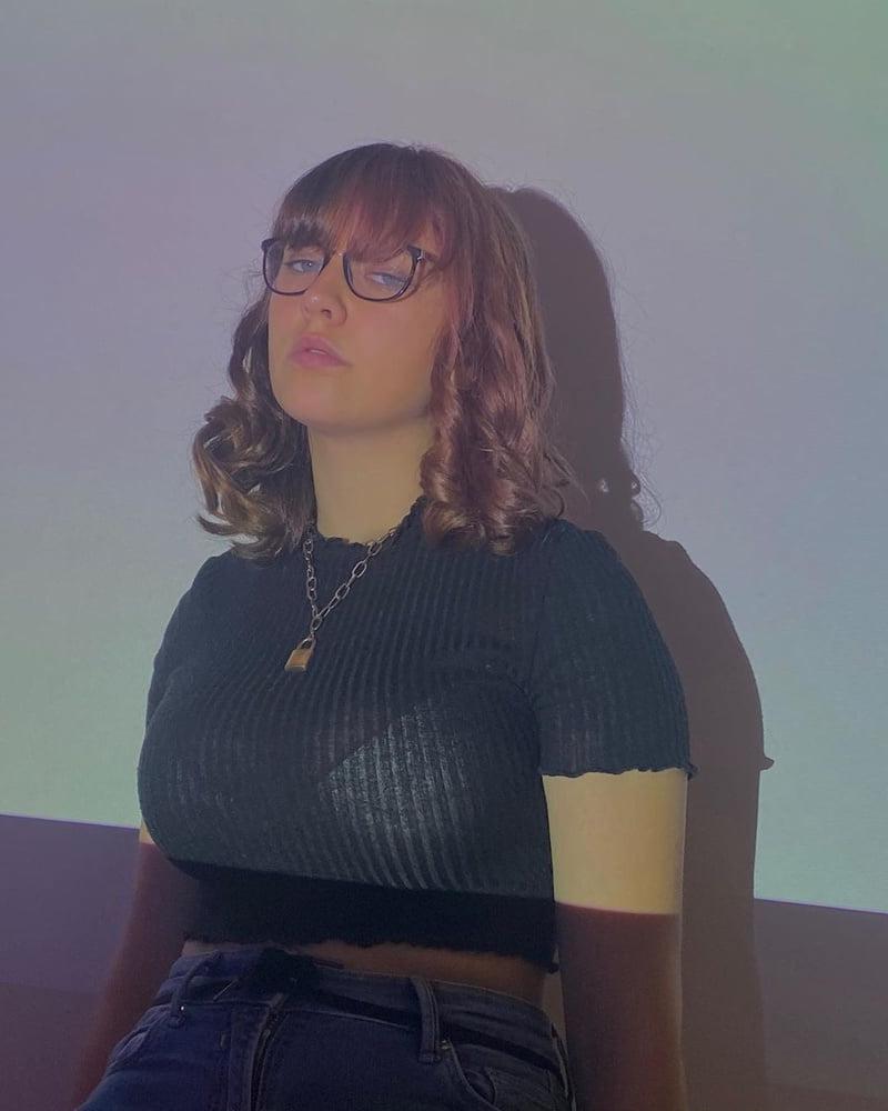 25P Cute sexy french teen with huge boobs