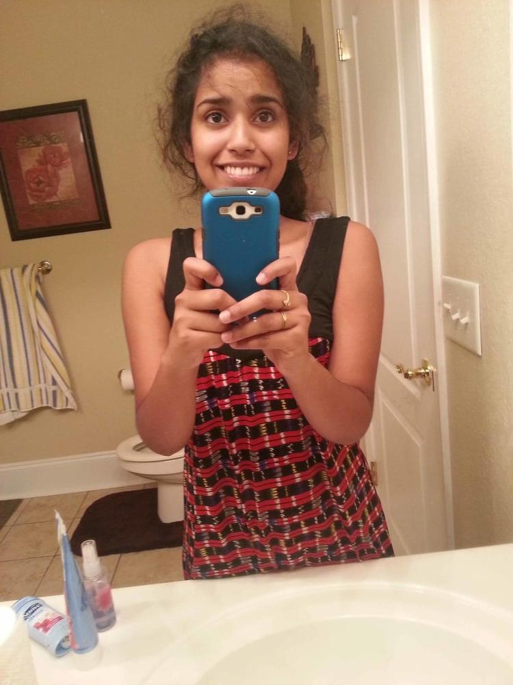 7P Desi cute teen raman