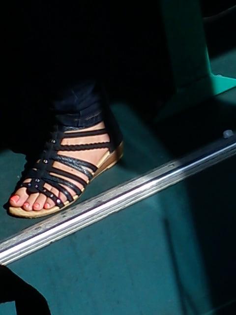 25P stranger's feet taken by me