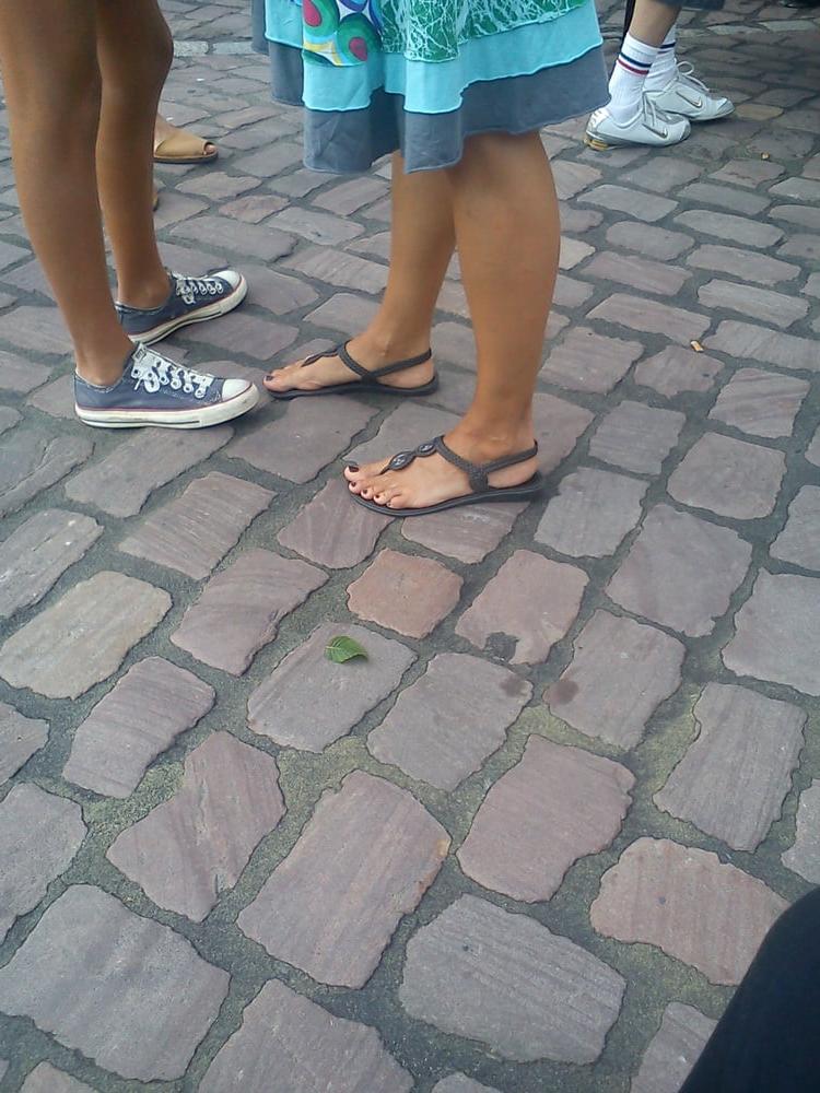 25P stranger's feet taken by me