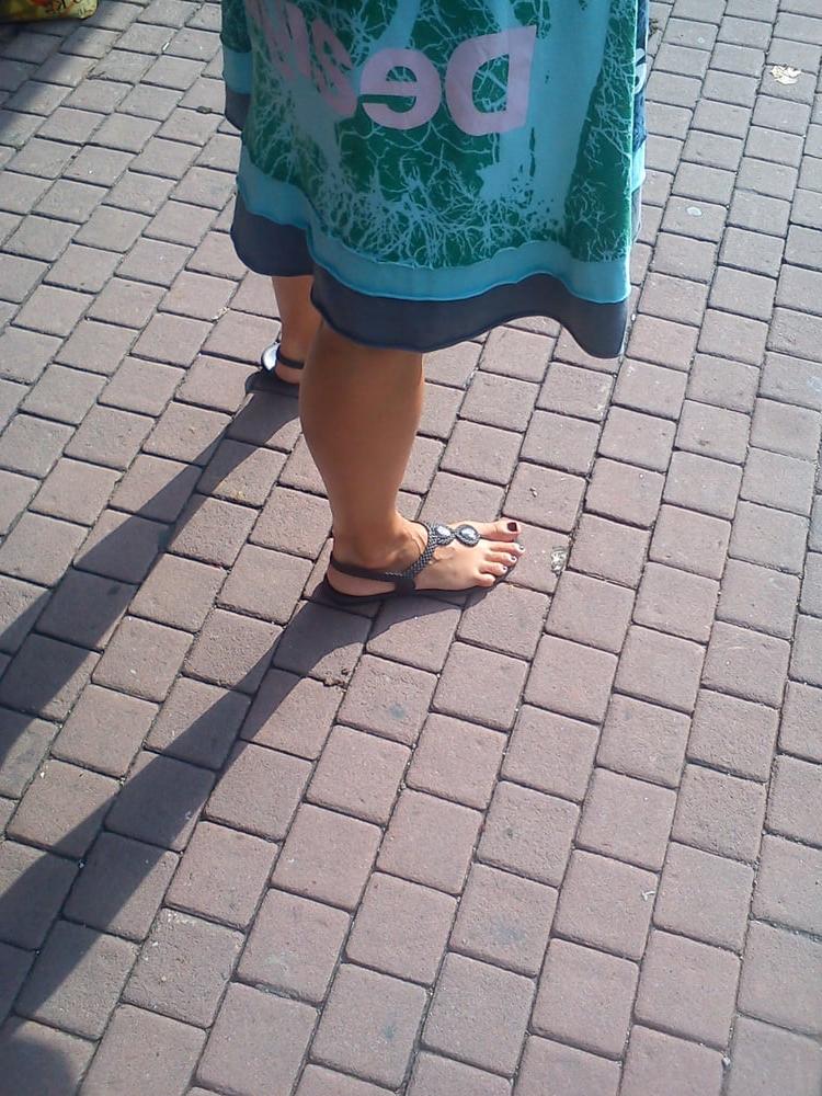 25P stranger's feet taken by me