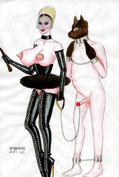 10P Mormax Femdom art