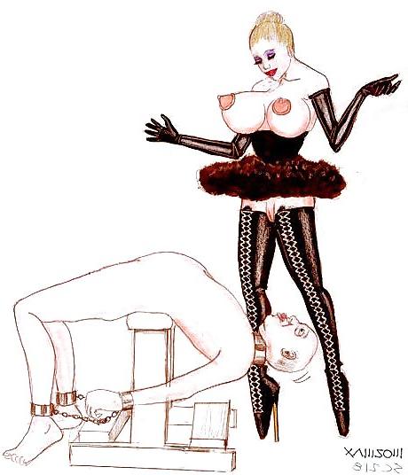 10P Mormax Femdom art