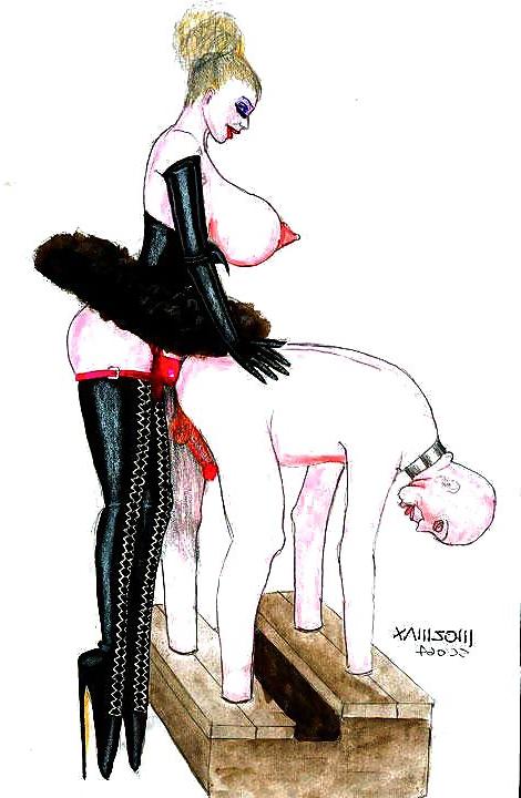 10P Mormax Femdom art