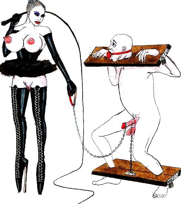 10P Mormax Femdom art