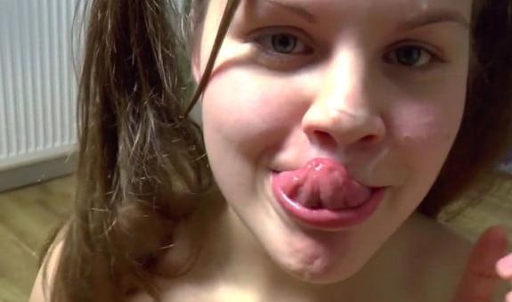 23P Laura Teen German Cum Breeding AO no Condom Creampie Bitch