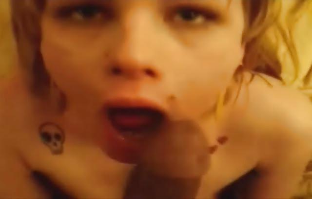 12P Cute White Tgirl Sucks Fucks Black Guy