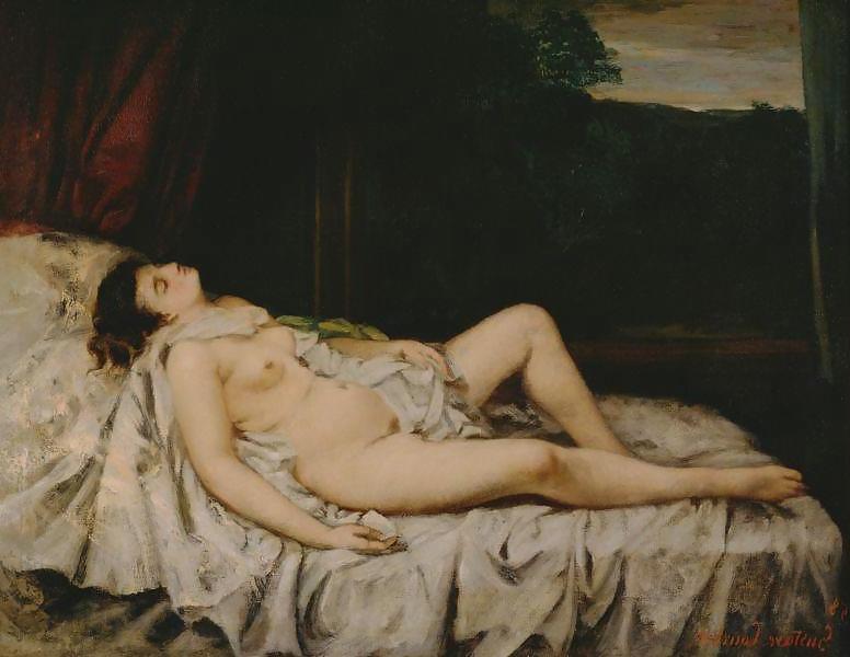13P Painted Ero and Porn Art 20 - Gustave Courbet