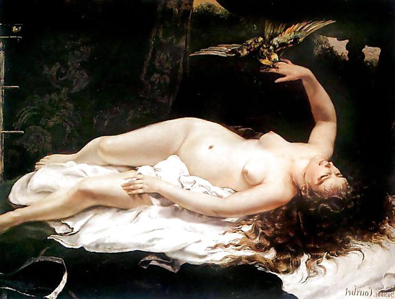 13P Painted Ero and Porn Art 20 - Gustave Courbet