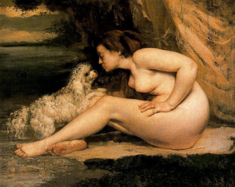 13P Painted Ero and Porn Art 20 - Gustave Courbet